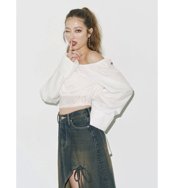 EVRIS「バックリボンブラウス」|シャツ・ブラウス|