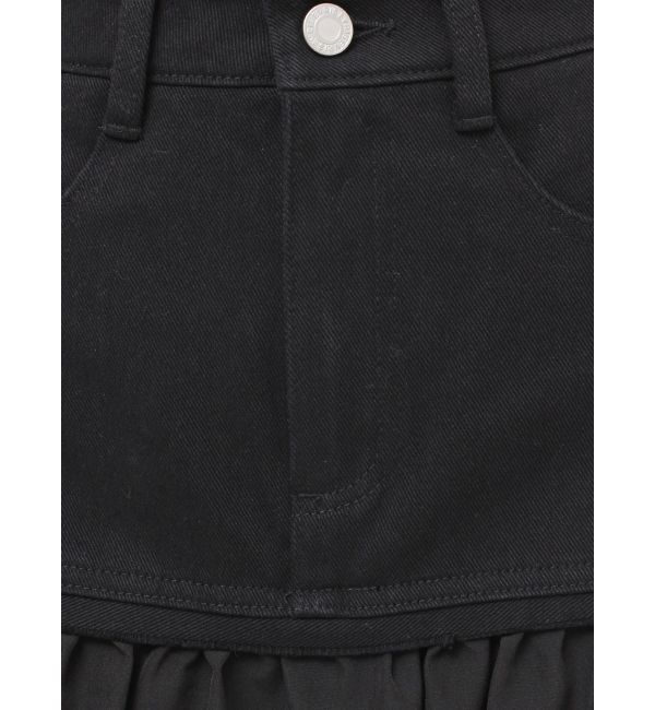 EVRIS「ドッキングフリルミニスカート」|スカート|