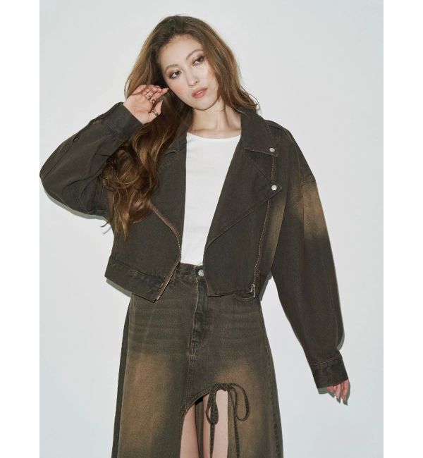 EVRIS「【WEB限定】バックオープンリブトップス」|Tシャツ・カットソー|