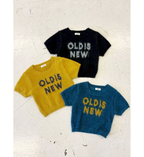 EVRIS「ジャガードロゴシャギーニットトップス」|ニット・セーター|