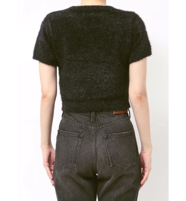 EVRIS「ジャガードロゴシャギーニットトップス」|ニット・セーター|