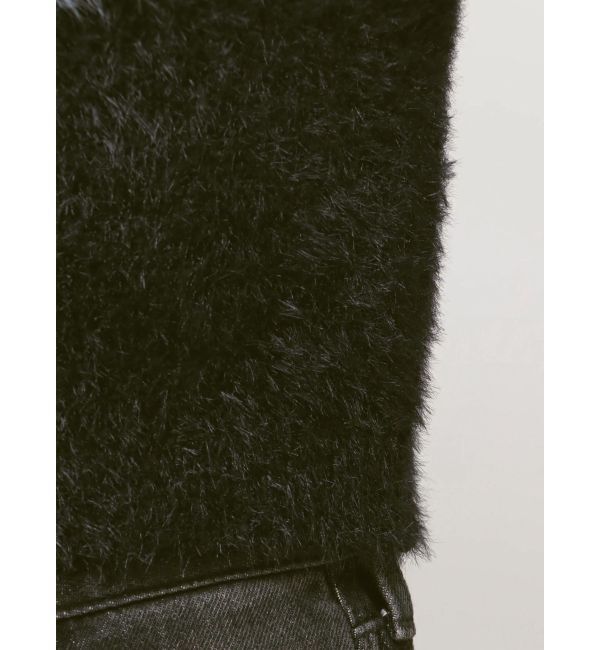 EVRIS「ジャガードロゴシャギーニットトップス」|ニット・セーター|