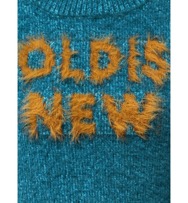 EVRIS「ジャガードロゴシャギーニットトップス」|ニット・セーター|