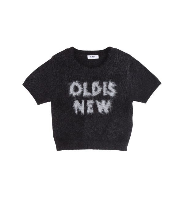 EVRIS「ジャガードロゴシャギーニットトップス」|ニット・セーター|