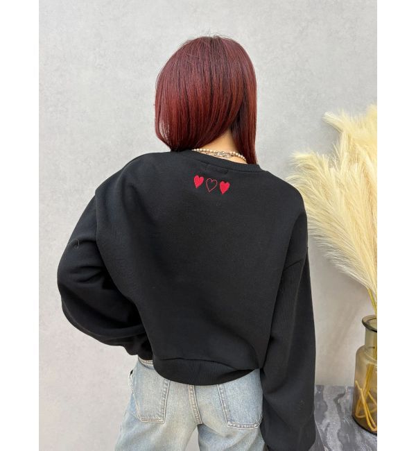 EVRIS「グラフィックショートスウェット」|スウェット・ジャージ|