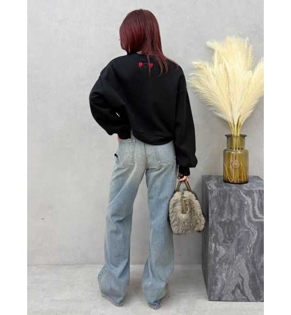 EVRIS「グラフィックショートスウェット」|スウェット・ジャージ|