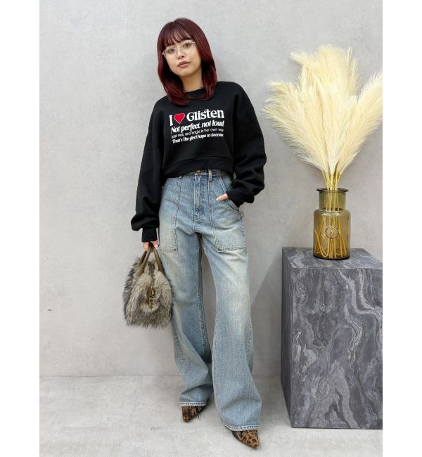 EVRIS「グラフィックショートスウェット」|スウェット・ジャージ|