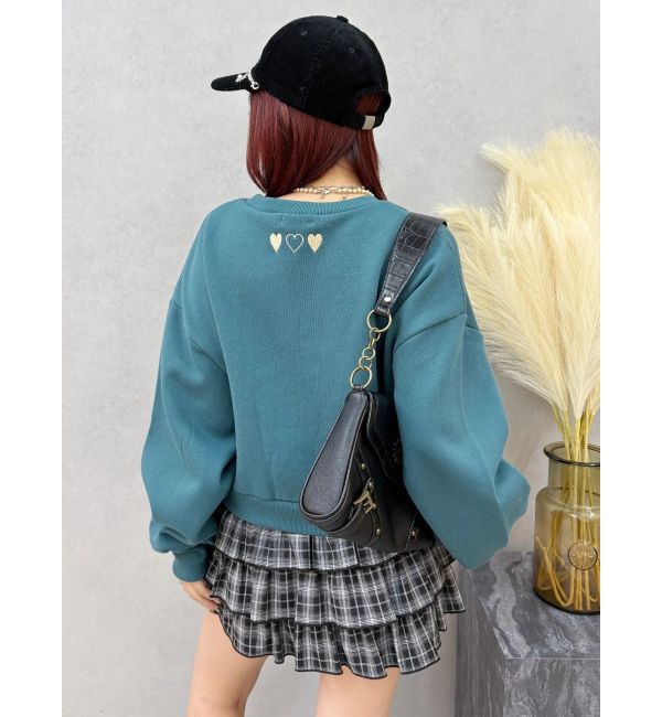 EVRIS「グラフィックショートスウェット」|スウェット・ジャージ|