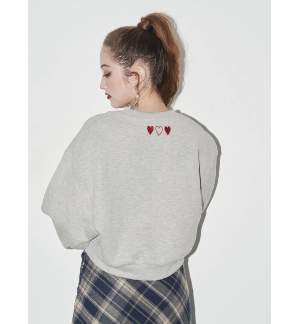 EVRIS「グラフィックショートスウェット」|スウェット・ジャージ|