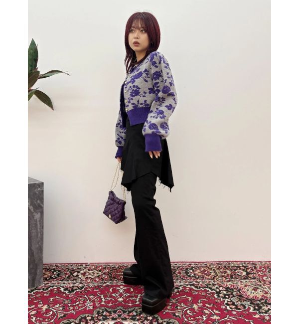 EVRIS「レイヤードフレアパンツ」|その他|