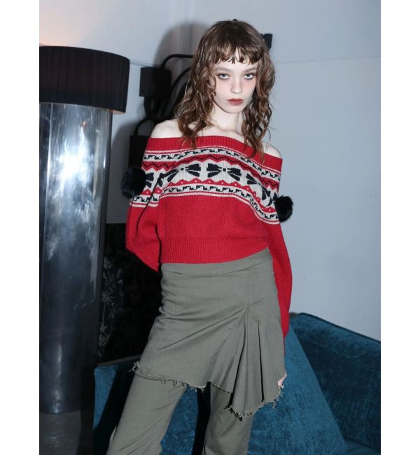 EVRIS「レイヤードフレアパンツ」|その他|