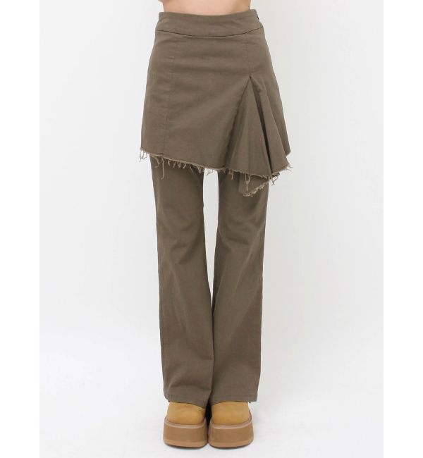 EVRIS「レイヤードフレアパンツ」|その他|