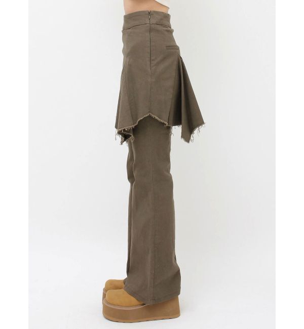 EVRIS「レイヤードフレアパンツ」|その他|