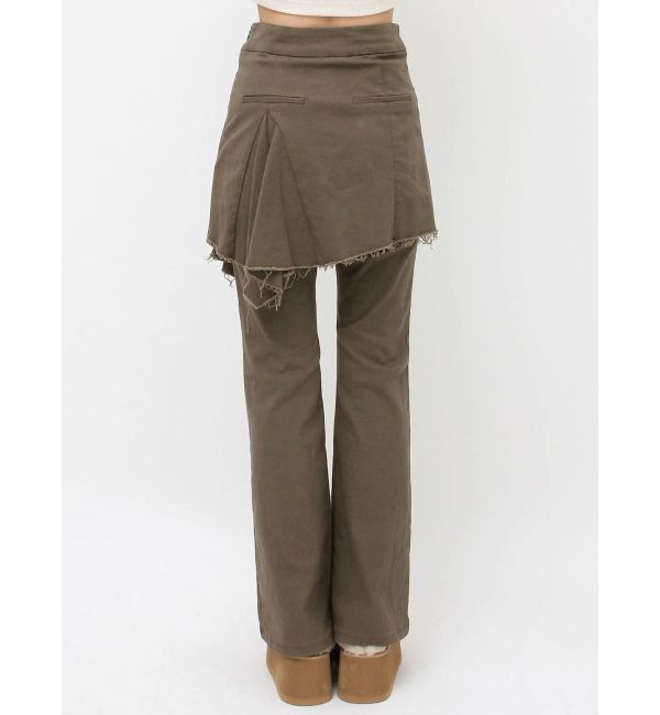 EVRIS「レイヤードフレアパンツ」|その他|