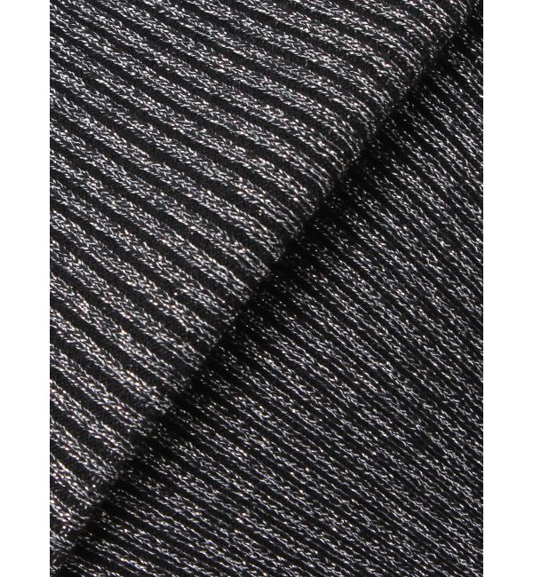 EVRIS「オープンアームラメチャームニットトップス」|ニット・セーター|