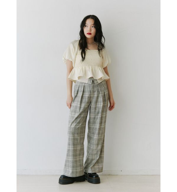 jouetie「ターンバックウエストルーズパンツ」|その他|