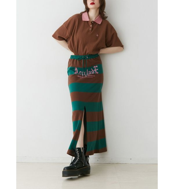 jouetie「ボディースーツポロトップス」|Tシャツ・カットソー|