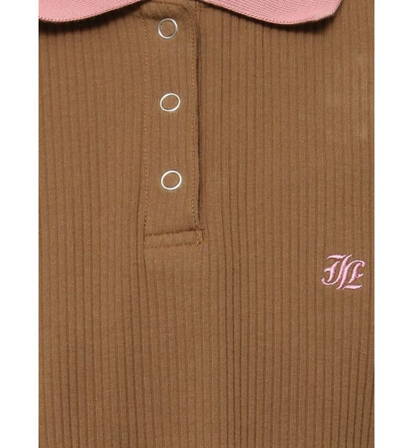 jouetie「ボディースーツポロトップス」|Tシャツ・カットソー|