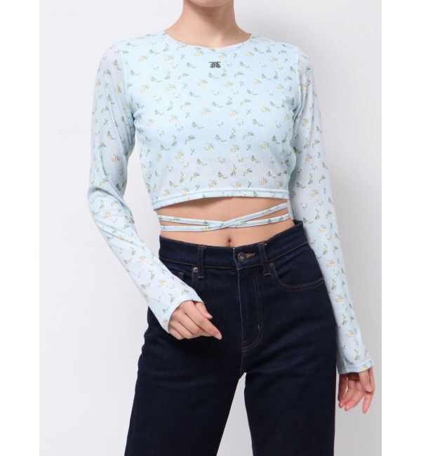 jouetie「バックオープンロゴトップス」|Tシャツ・カットソー|