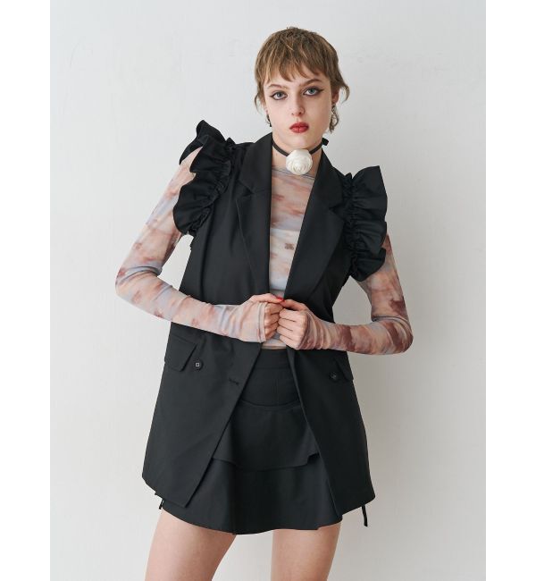 jouetie「フリルレイヤード2WAYショートパンツ【セットアップ対応】」|その他|