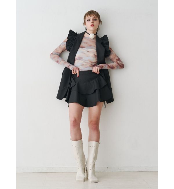 jouetie「フリルレイヤード2WAYショートパンツ【セットアップ対応】」|その他|