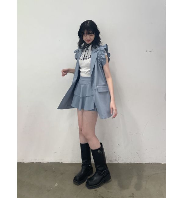 jouetie「フリルレイヤード2WAYショートパンツ【セットアップ対応】」|その他|