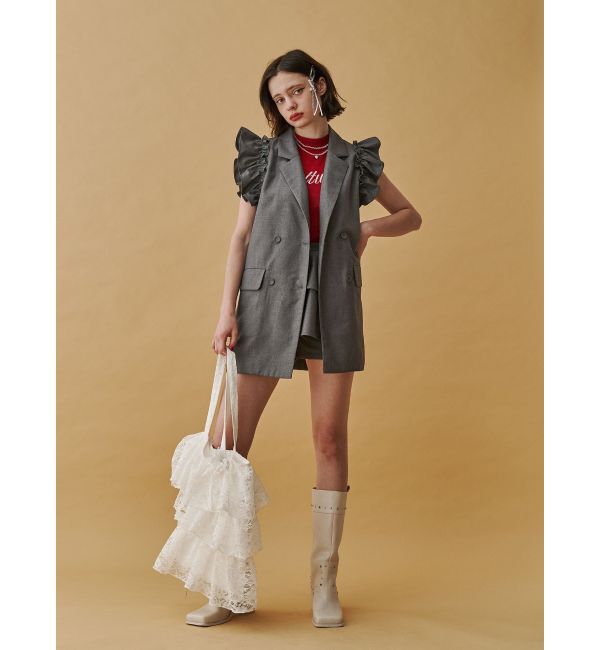 jouetie「フリルレイヤード2WAYショートパンツ【セットアップ対応】」|その他|