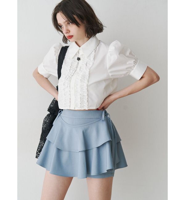 jouetie「フリルレイヤード2WAYショートパンツ【セットアップ対応】」|その他|