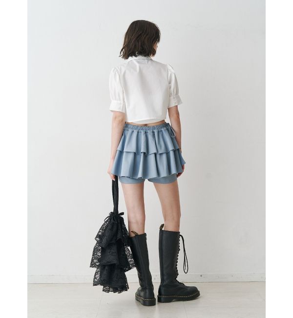 jouetie「フリルレイヤード2WAYショートパンツ【セットアップ対応】」|その他|