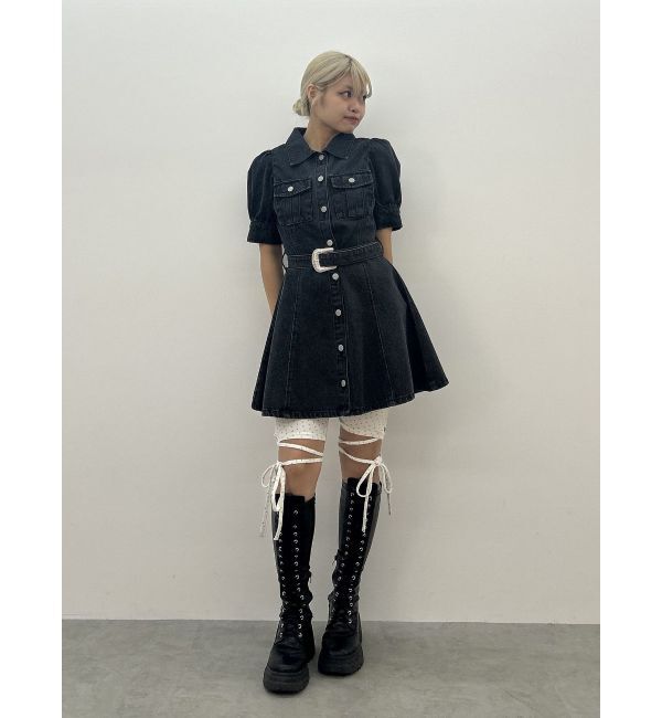 jouetie「レースアップバイカーパンツ」|その他|