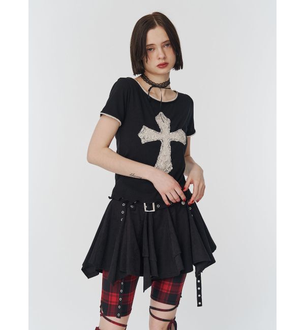 jouetie「レースアップバイカーパンツ」|その他|