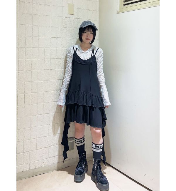 jouetie「ドレープフリルカットワンピース」|ワンピース|