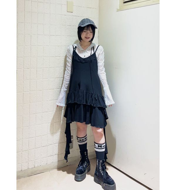 jouetie「ドレープフリルカットワンピース」|ワンピース|