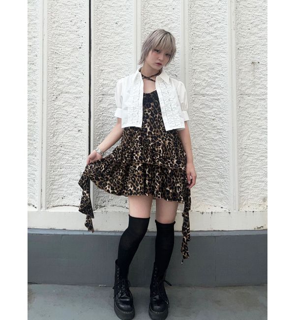 jouetie「ドレープフリルカットワンピース」|ワンピース|