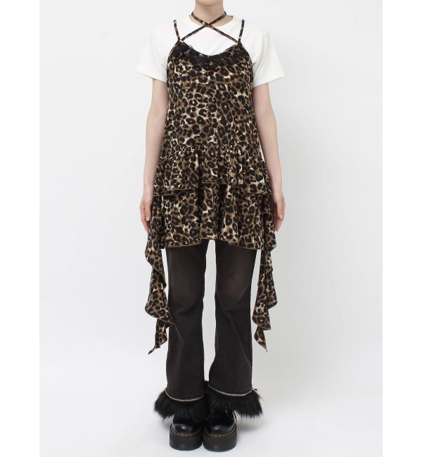 jouetie「ドレープフリルカットワンピース」|ワンピース|