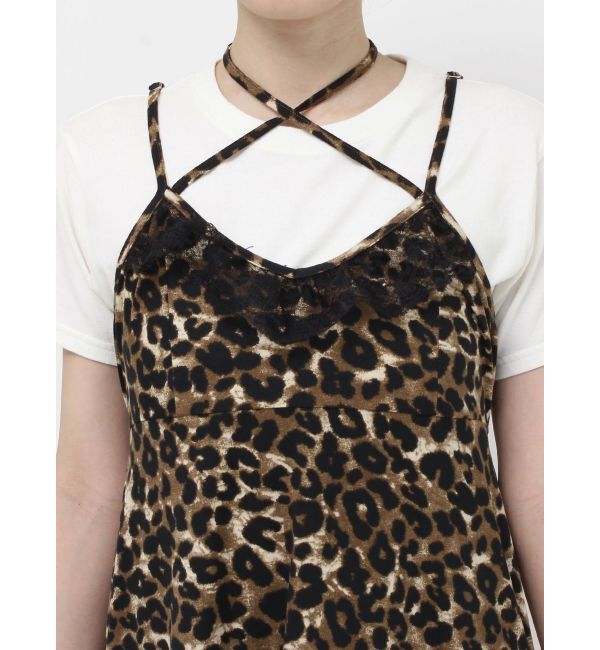 jouetie「ドレープフリルカットワンピース」|ワンピース|