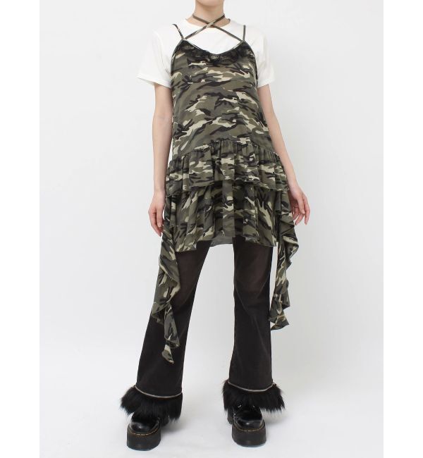 jouetie「ドレープフリルカットワンピース」|ワンピース|