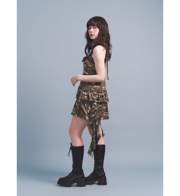 jouetie「ドレープフリルカットワンピース」|ワンピース|