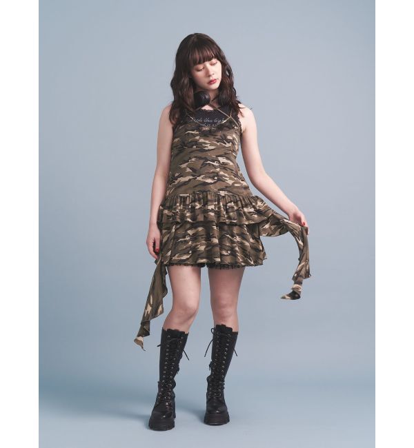 jouetie「ドレープフリルカットワンピース」|ワンピース|