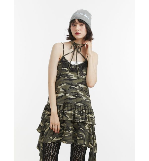 jouetie「ドレープフリルカットワンピース」|ワンピース|