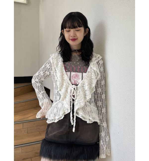 jouetie「ファードッキングデニムミニスカート」|スカート|