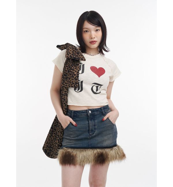 jouetie「ファードッキングデニムミニスカート」|スカート|