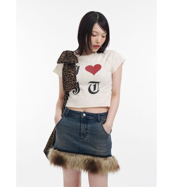 jouetie「ファードッキングデニムミニスカート」|スカート|