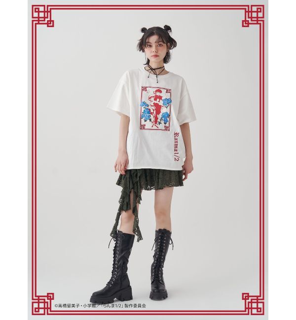 jouetie「【TVアニメ『らんま1/2』jouetie】チャイナグラフィックTシャツ」|Tシャツ・カットソー|