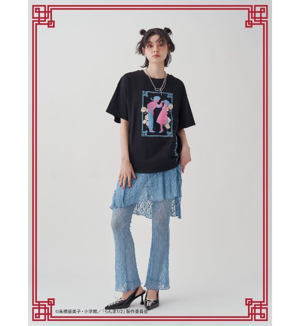 jouetie「【TVアニメ『らんま1/2』jouetie】チャイナグラフィックTシャツ」|Tシャツ・カットソー|