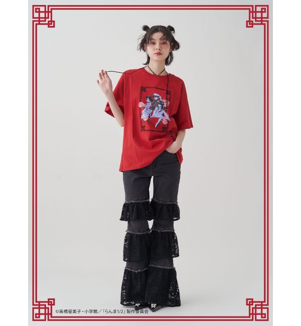 jouetie「【TVアニメ『らんま1/2』jouetie】チャイナグラフィックTシャツ」|Tシャツ・カットソー|
