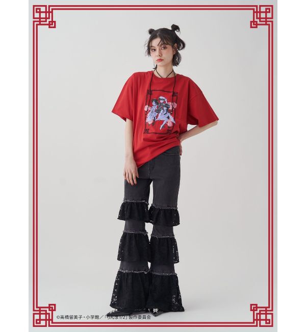 jouetie「【TVアニメ『らんま1/2』jouetie】チャイナグラフィックTシャツ」|Tシャツ・カットソー|