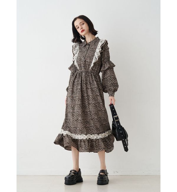 jouetie「ラッフルフリルロングワンピース」|ワンピース|