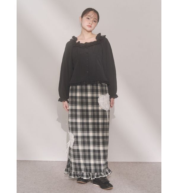 merry jenny「message heart skirt」|スカート|