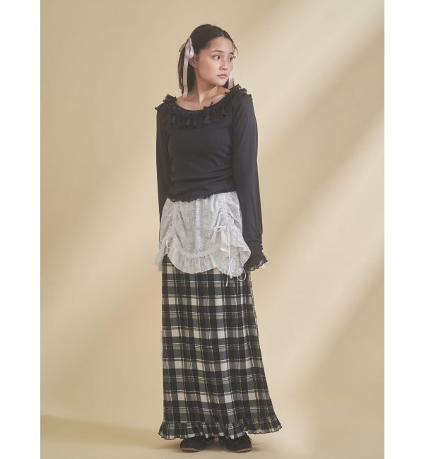 merry jenny「message heart skirt」|スカート|